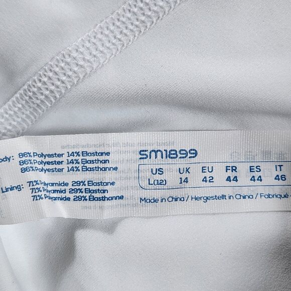 Tennis Skirt Skort With Pockets Pleated Golf High Waisted Womens Size Large 12 - Picture 10 of 11